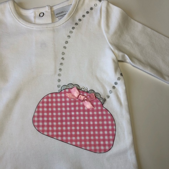 Baby Girl 3-6M Pink 2 Piece Not Used Sears Kids - Picture 3 of 9